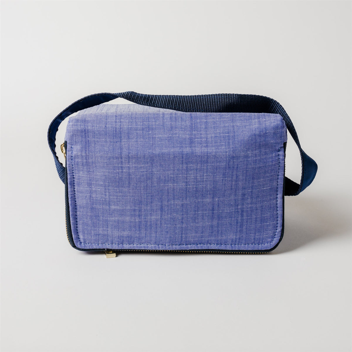 Personalized Lunch Box by Mint, Navy Chambray