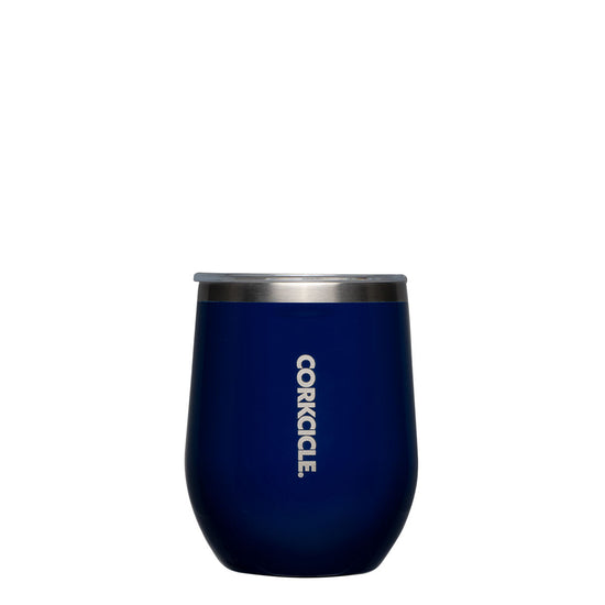 Load image into Gallery viewer, Stemless 12oz Midnight Navy
