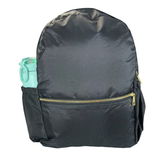 Black Brass Medium Backpack