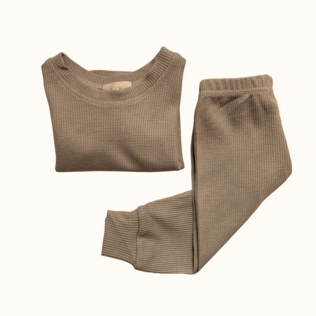 Chocolate Waffle Set