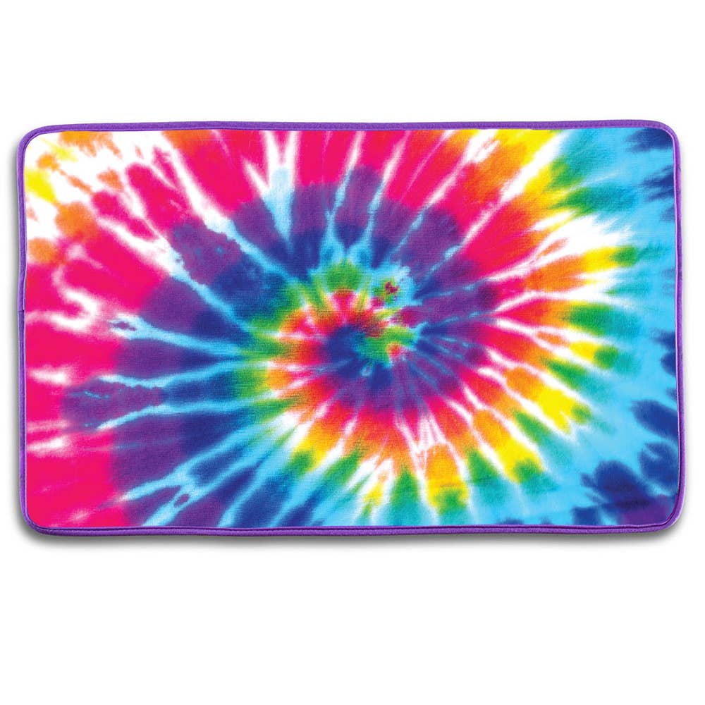 Primary Tie Dye Floor Mat