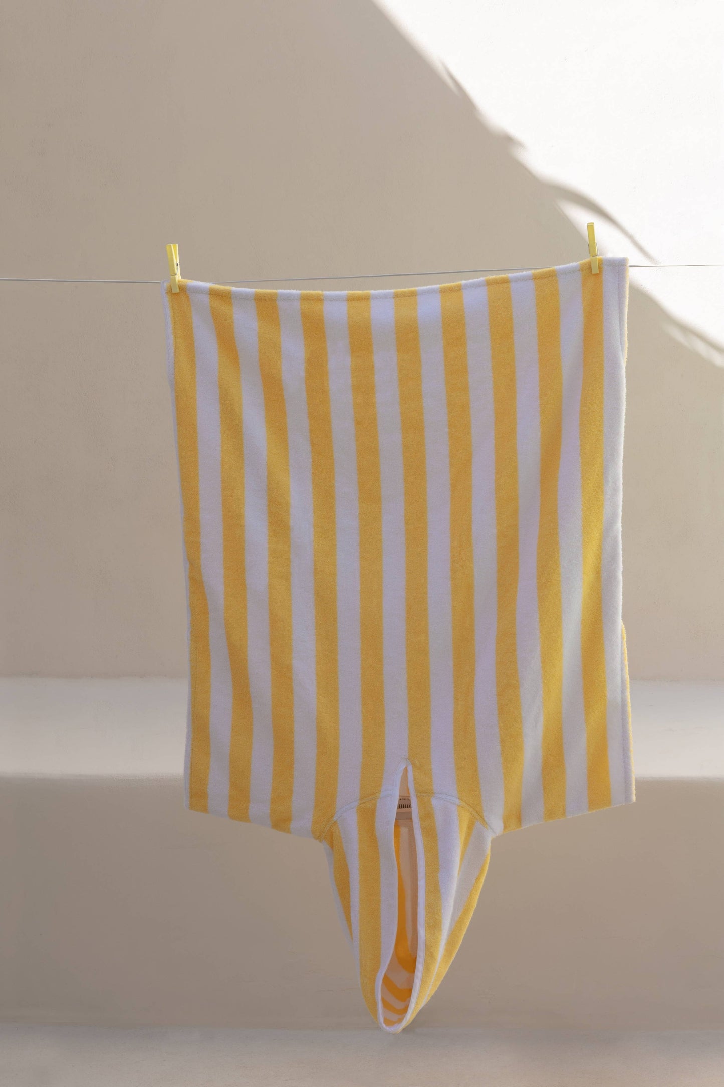Kids Beach & Bath Poncho - Yellow