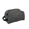 Grey Chambray Traveler Toiletry Bag