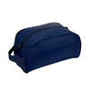 Navy Nylon Brass Traveler Toiletry Bag