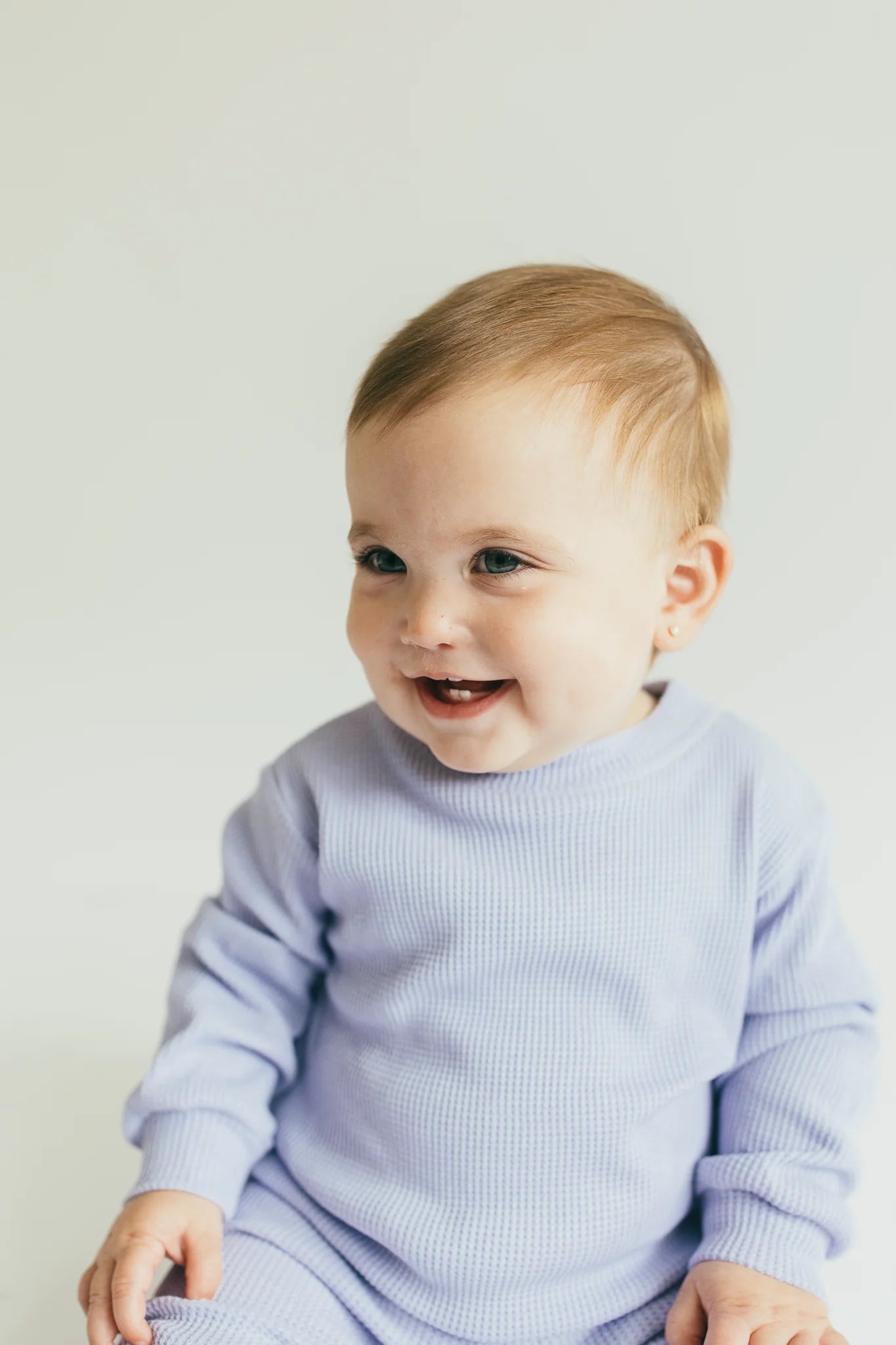 Periwinkle Waffle Set