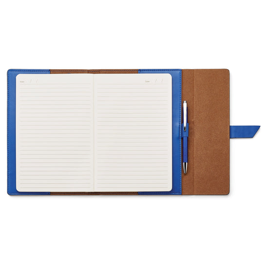 The Signature Refillable Notebook in Blue