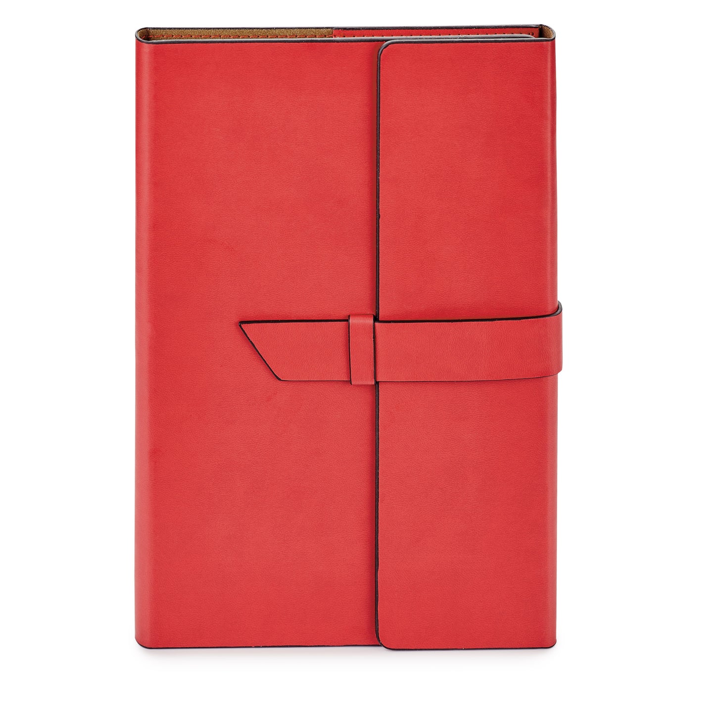The Signature Refillable Notebook in Red
