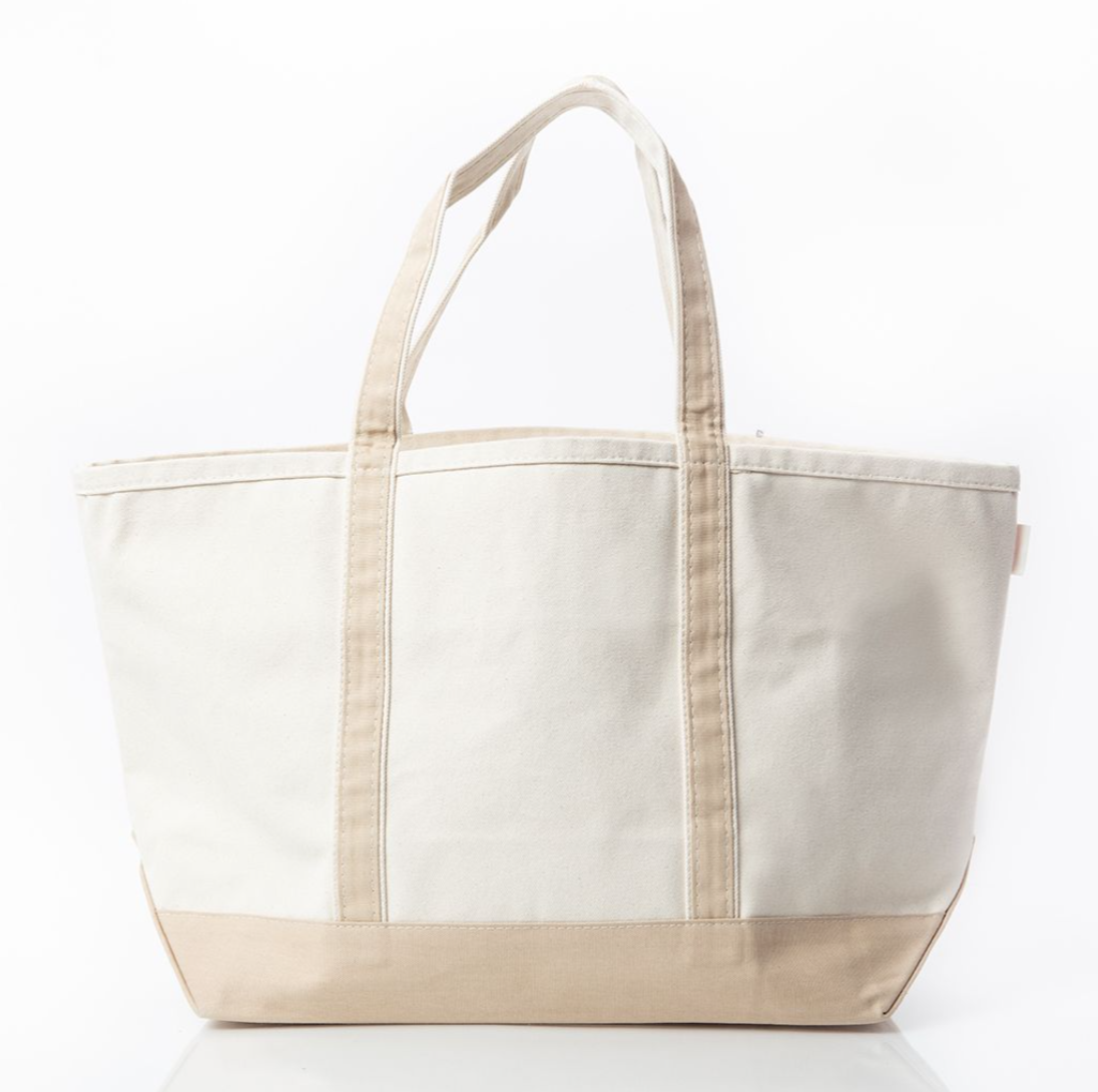Safari Large Zippered Tote Bag