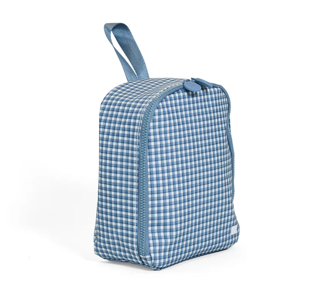 Rodeo Check Indigo Bring It Lunch Box
