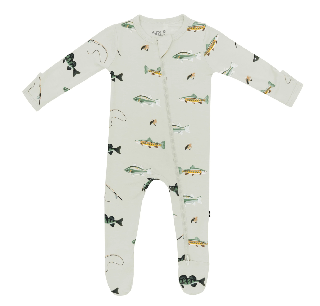 Fishing Zippered Footie