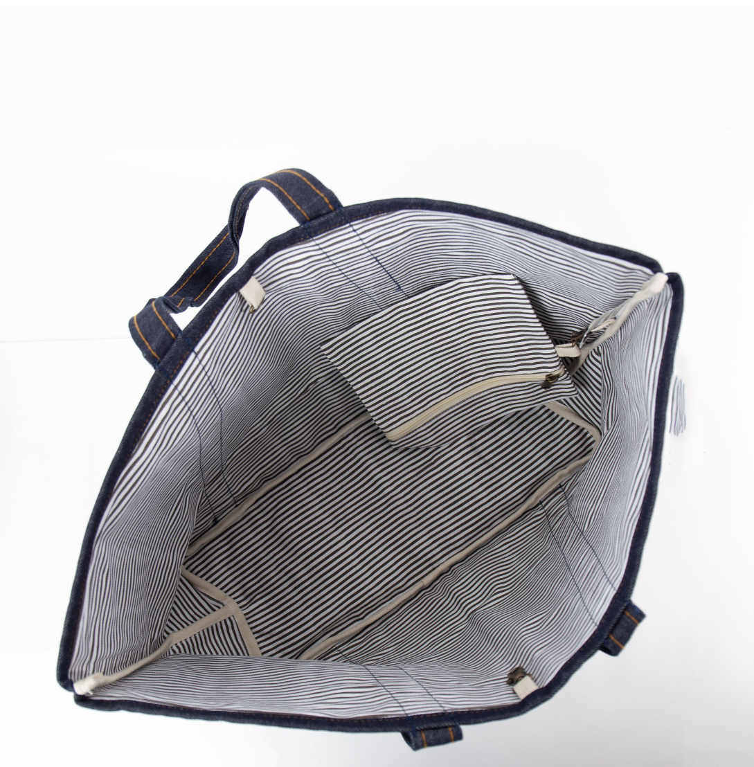 Heritage Denim Tote Bag