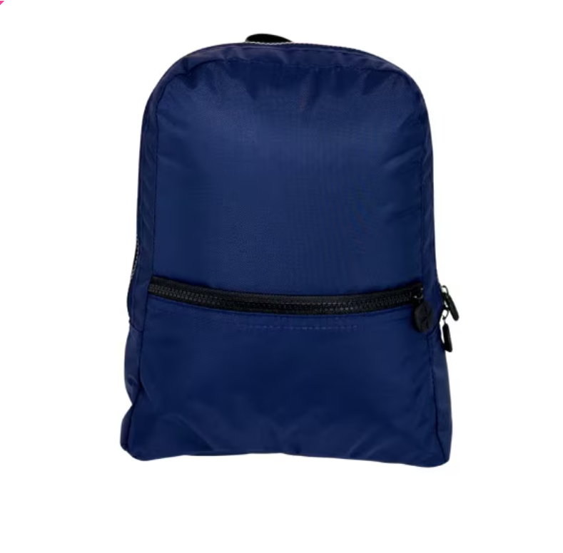 Navy Nylon Toddler Backpack