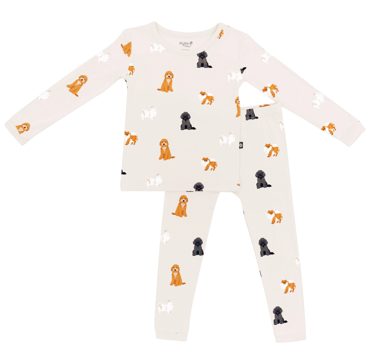 Fluffy Dog Toddler Pajama Set