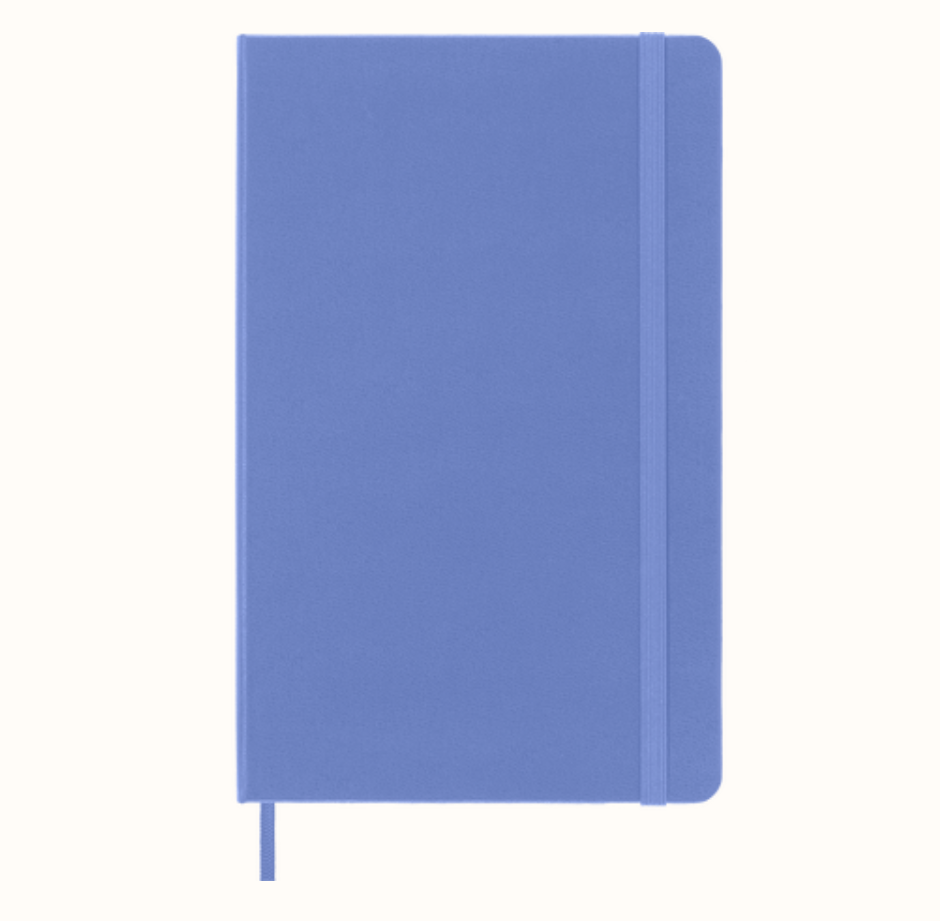 Classic Hardcover Notebook in Hydrangea Blue
