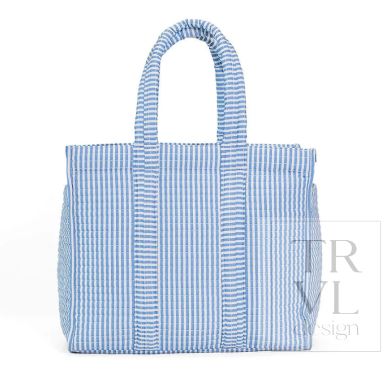 Pimlico Stripe Chambray Go Go Stroller Tote