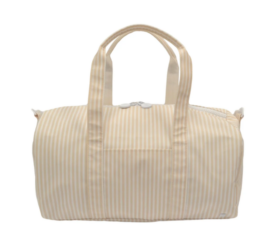 Pimlico Stripe Sand Weekender Duffel Bag