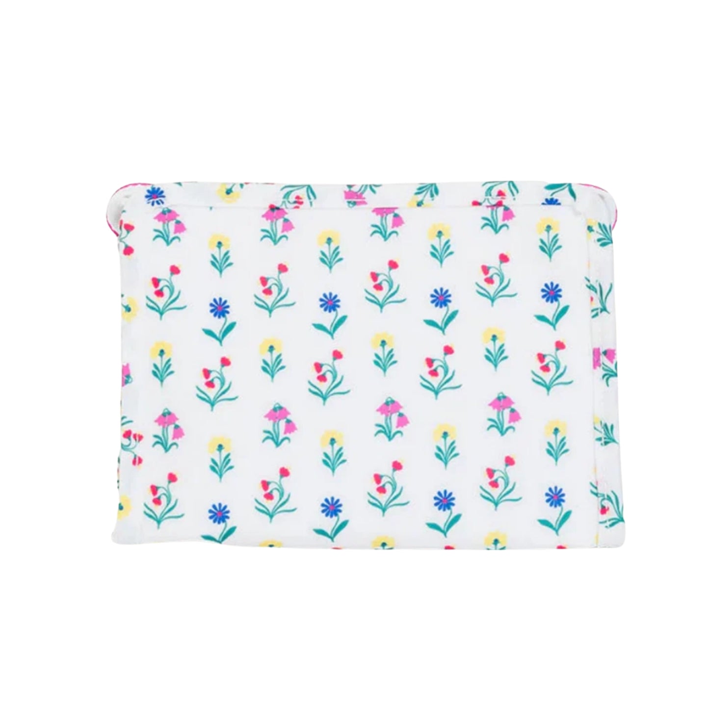 Wild Flower Roadie Medium Zip Pouch
