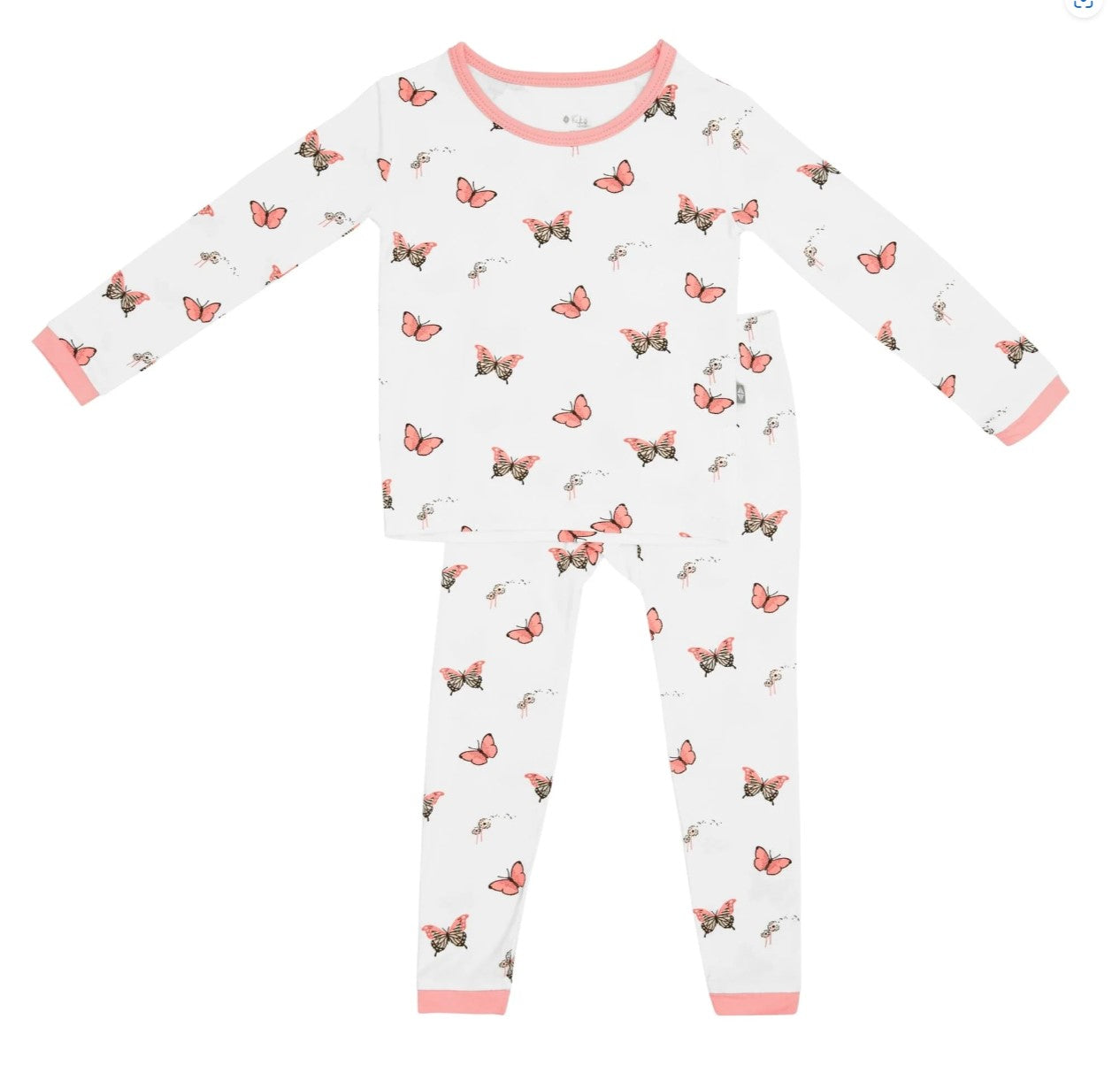 Load image into Gallery viewer, Butterfly Toddler Pajama Set
