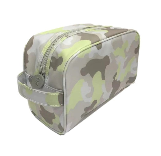 Load image into Gallery viewer, Camo Blue Multi Stowaway Toiletry Bag
