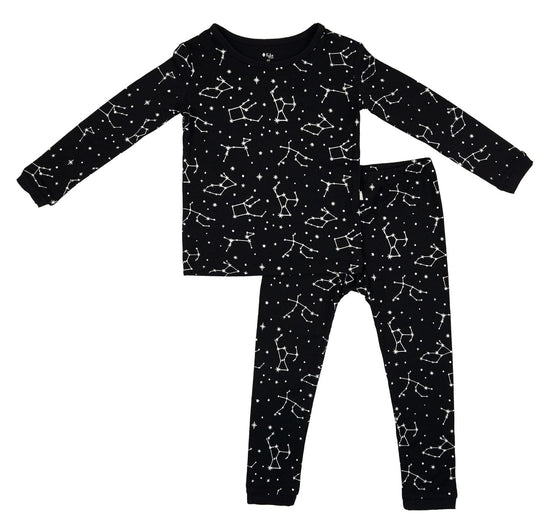 Load image into Gallery viewer, Midnight Constellation Toddler Pajama Set
