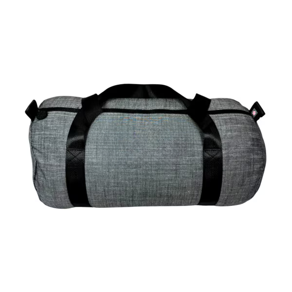 Grey Chambray Medium Duffel Bag