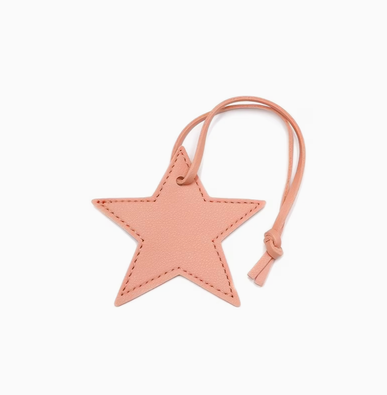 Leather Star Bag Tag