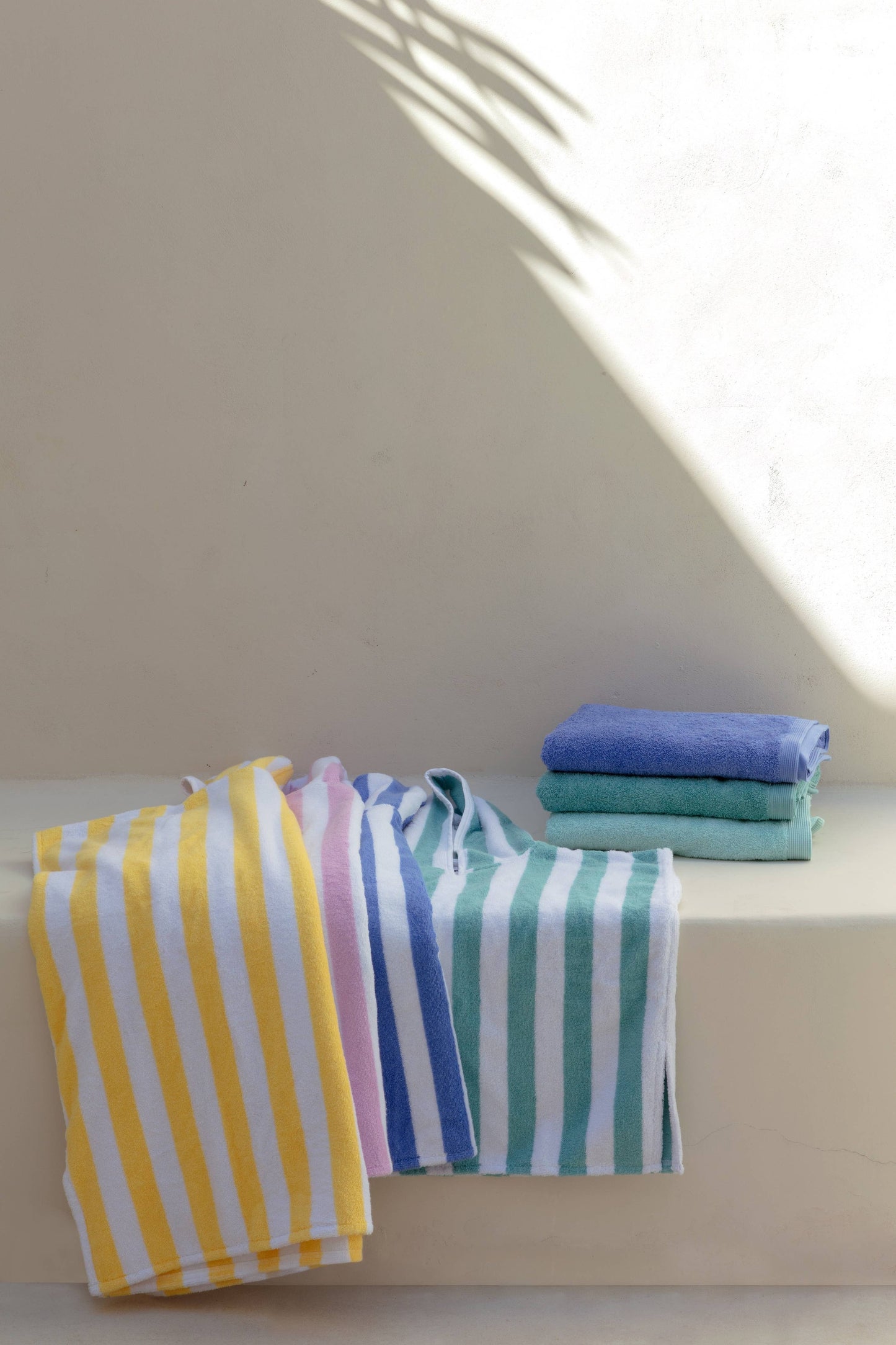 Kids Beach & Bath Poncho - Yellow