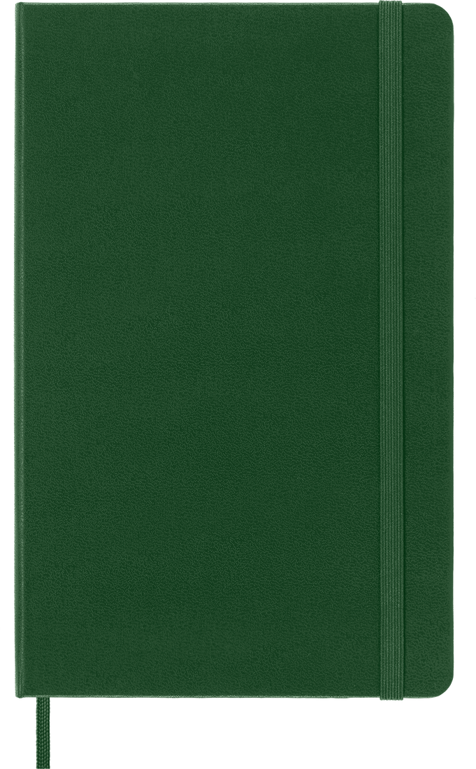 Classic Hardcover Notebook in Myrtle Green