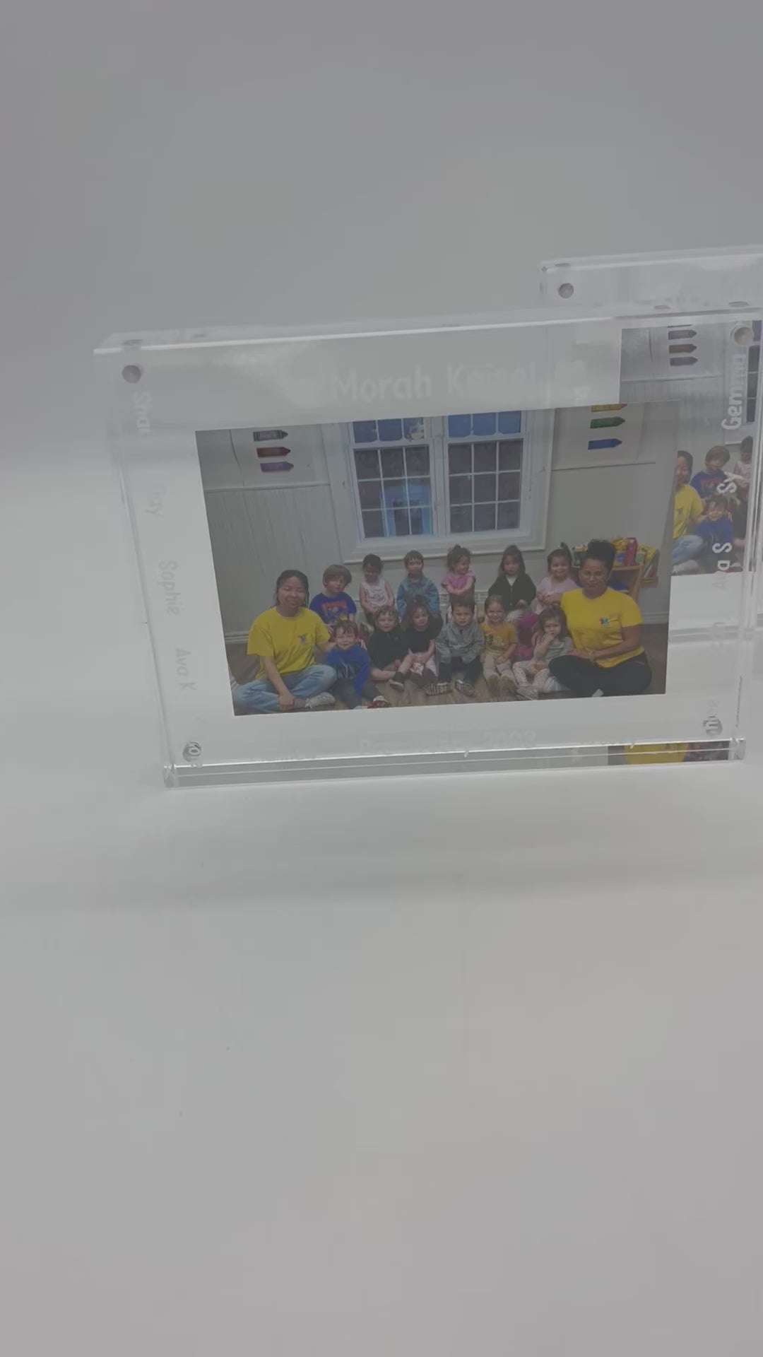 6X8 Acrylic Magnet Frame