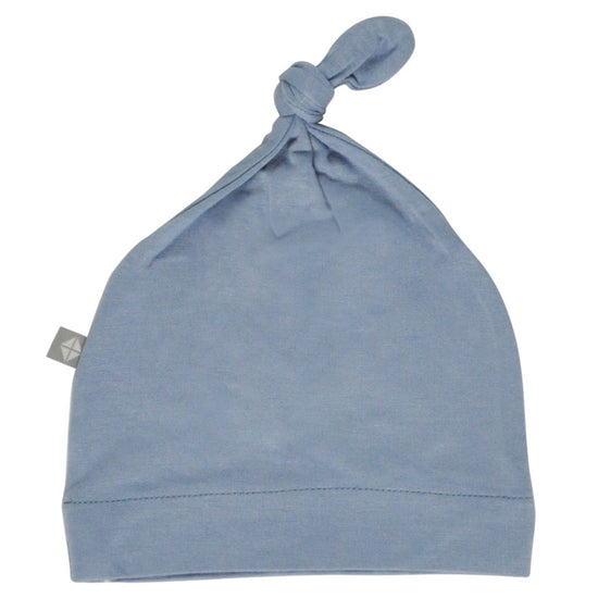 Slate Baby Knotted Hat