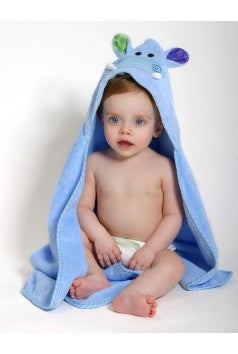 Load image into Gallery viewer, Henry The Hippo Hooded Towel
