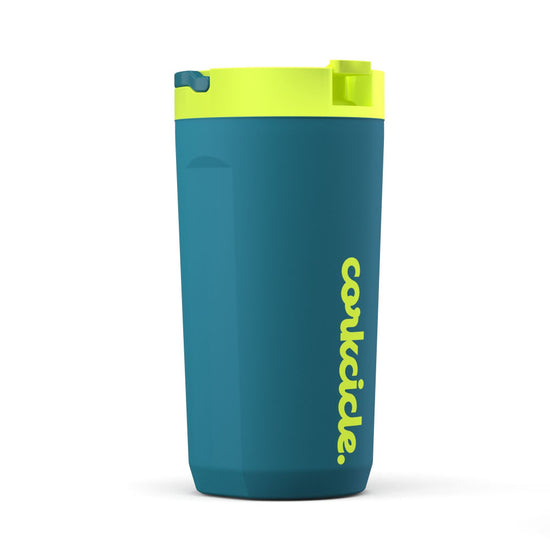 Camp 12 Oz Logo Corkcicle Kids Electric Navy