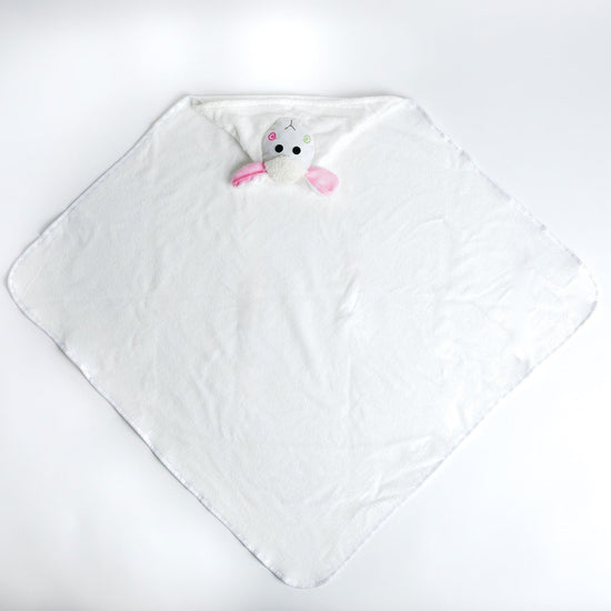 Load image into Gallery viewer, Lola the Lamb Hooded Towel
