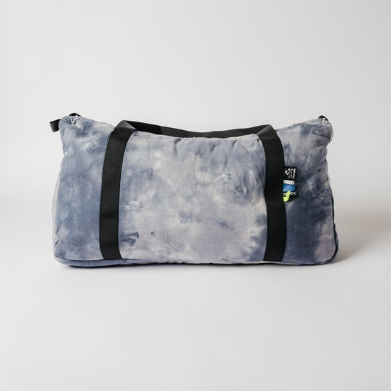 Blue Tie Dye Large Duffel Bag