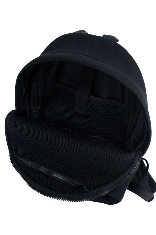 Black Neoprene Backpack