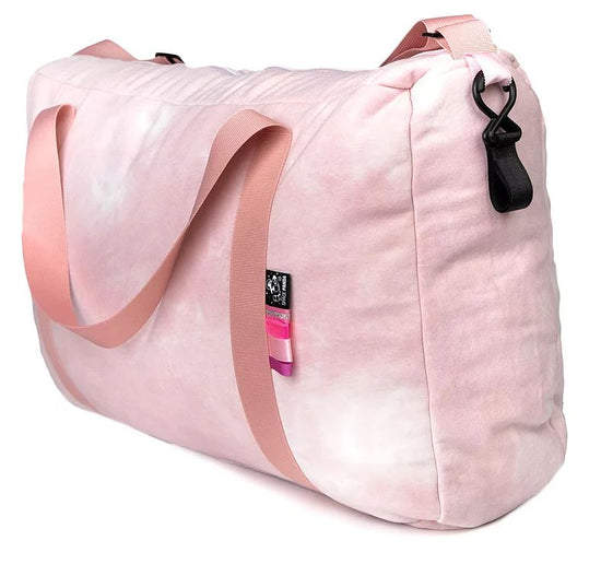 Pink Tie Dye Large Duffel Bag