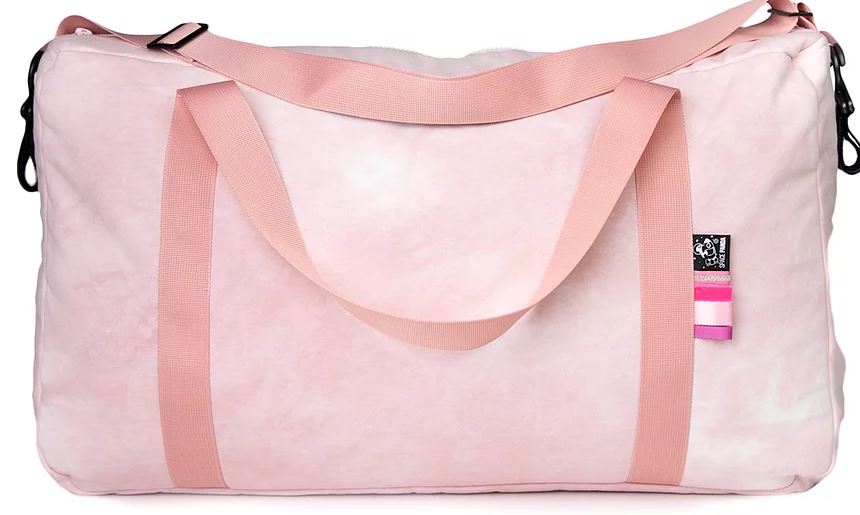 Pink Tie Dye Large Duffel Bag