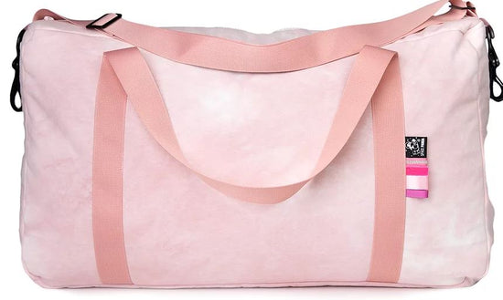 Pink Tie Dye Large Duffel Bag