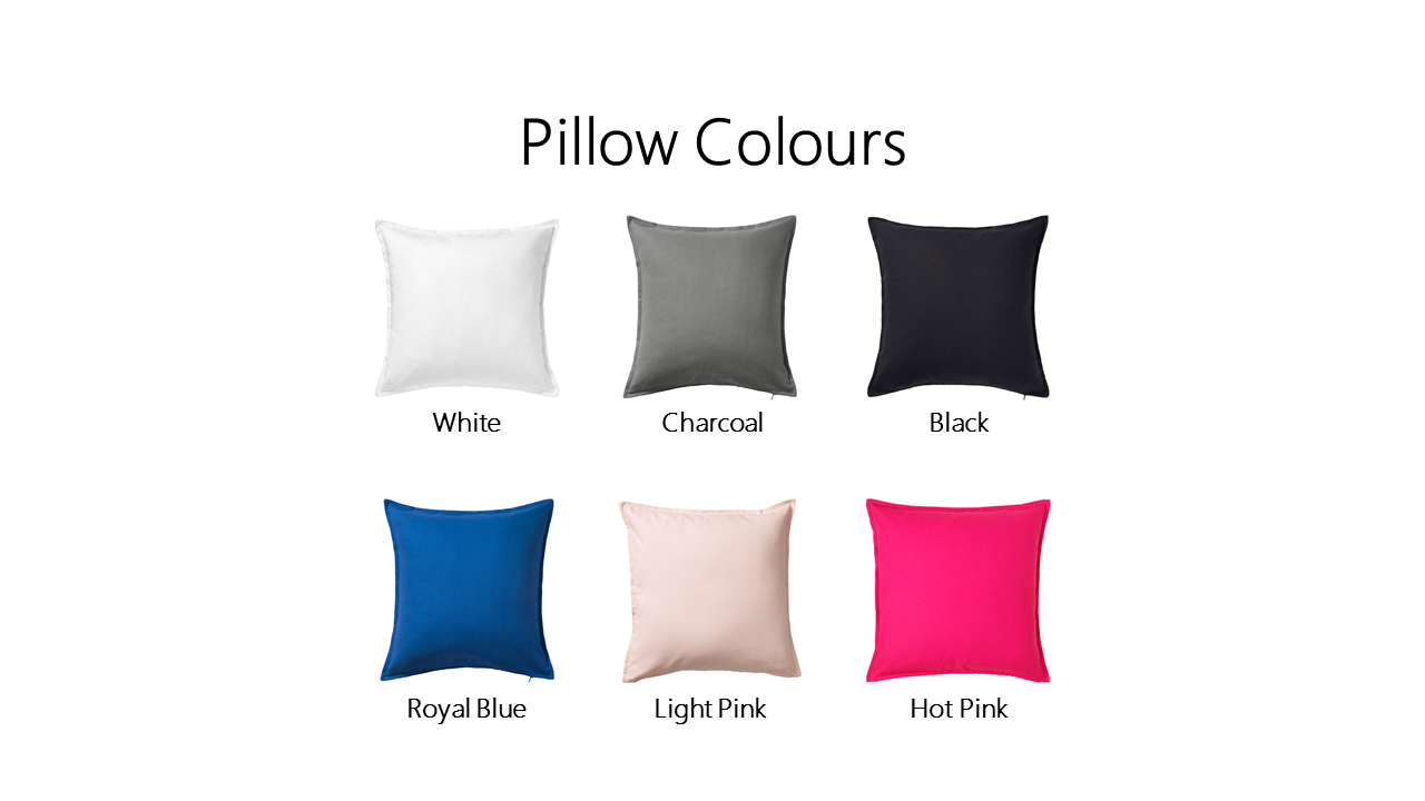 Name Pillow - Many Colours Available