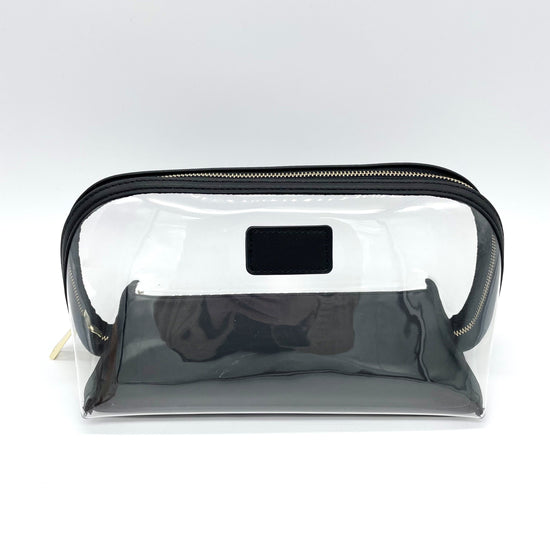 Black Clear Toiletry Case