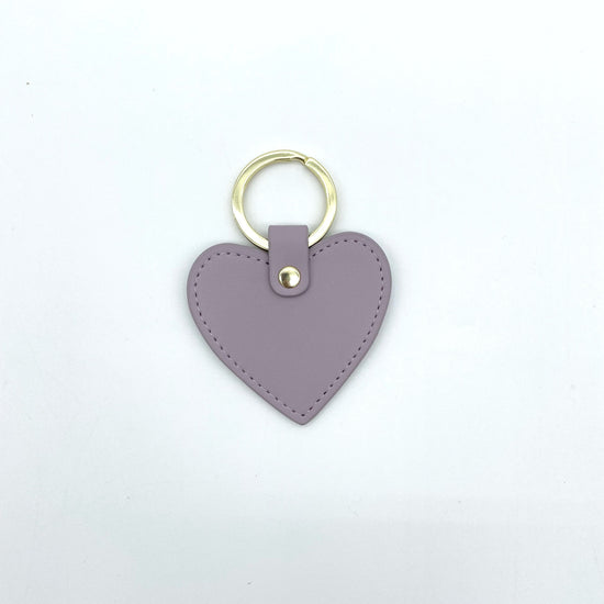 Load image into Gallery viewer, Leather Heart Keychain
