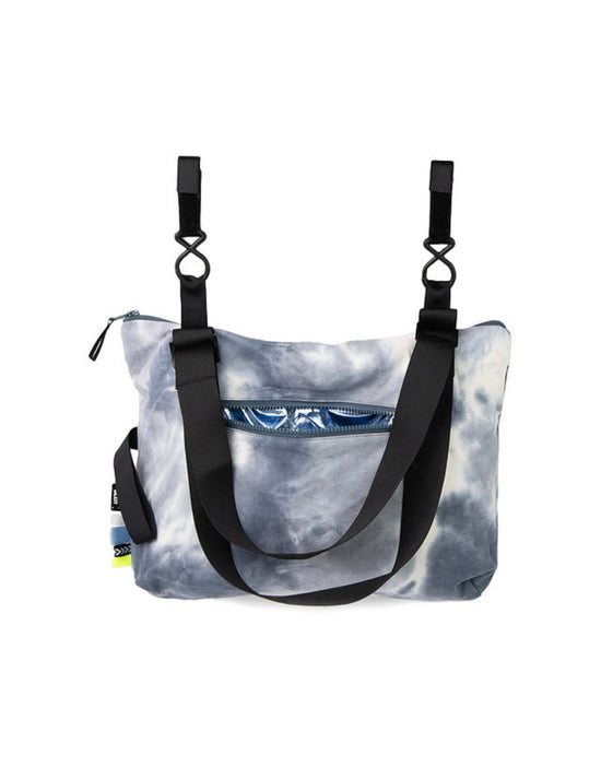 Blue Tie Dye Stroller Bag
