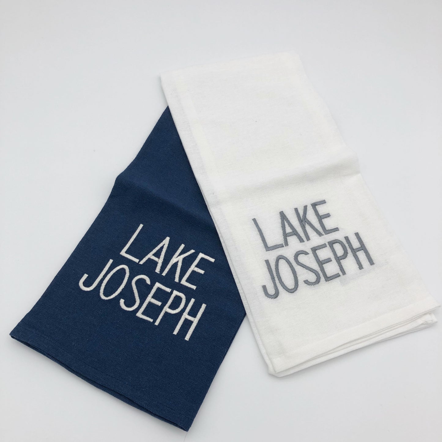 Lake Joseph Floursack Tea Towel