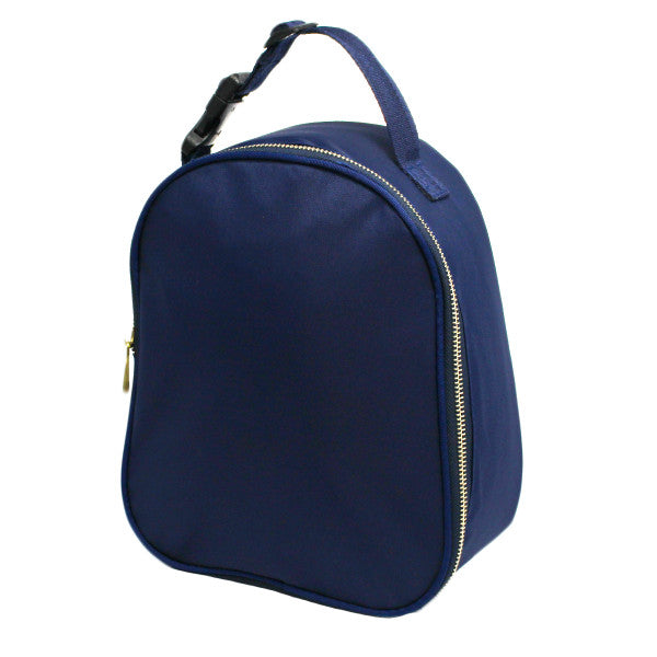 Load image into Gallery viewer, Navy Nylon Gumdrop Lunch Box
