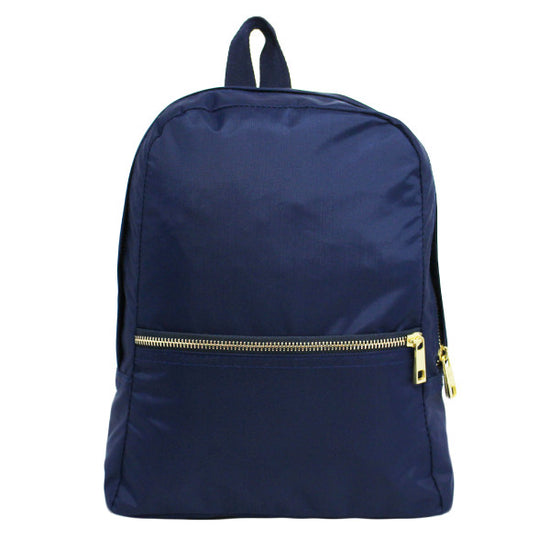 Load image into Gallery viewer, Navy Nylon Toddler Backpack
