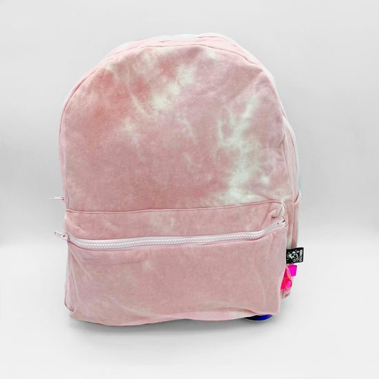 Load image into Gallery viewer, Pink Tie Dye Large Backpack
