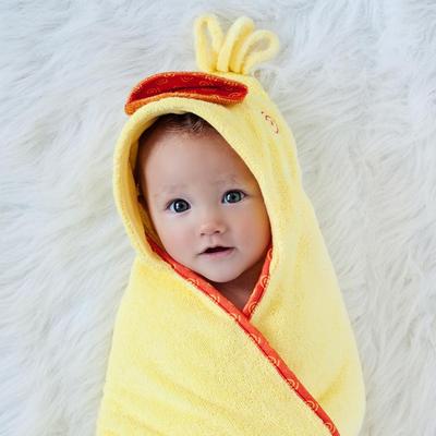 Puddles the Duck Hooded Towel